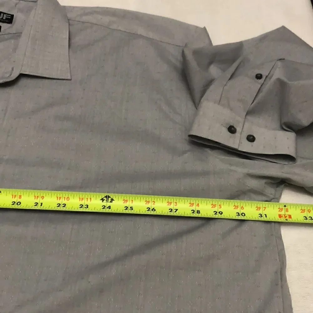 New J.Ferrar mens button up long sleeve shirt size big and tall 20 - Picture 6 of 8